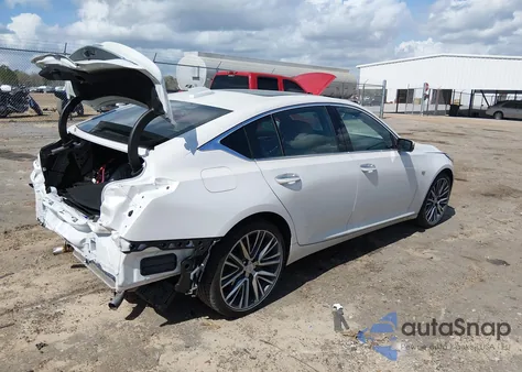 2025 Cadillac Ct5 Premium Luxury Rwd z USA, uszkodzony, nr VIN 1G6DN5RK2S0103253